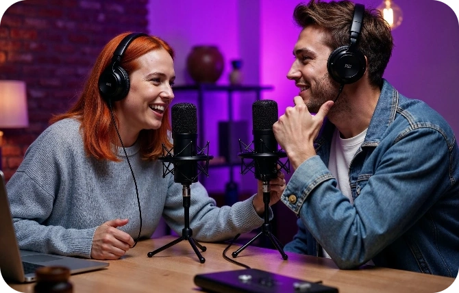 two_people_podcasting
